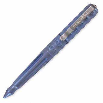 Тактическая ручка Benchmade BM1100-15 - титан, синие чернила