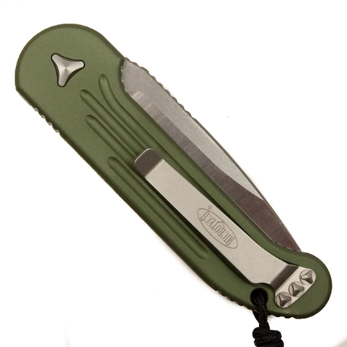 Нож Microtech LUDT 135-4OD c автоматическим открытием клинка.