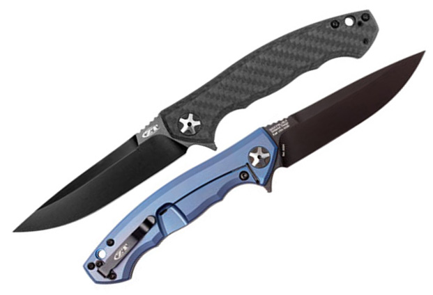 Складной нож ZERO TOLERANCE модель ZT 0452CFBLUBLK Sinkevich