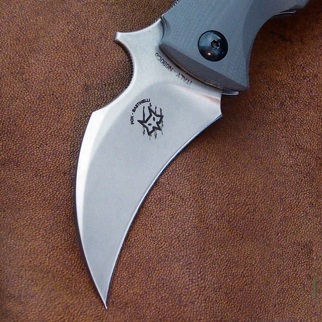 Складной нож Fox 591 SW BLACK BIRD Karambit