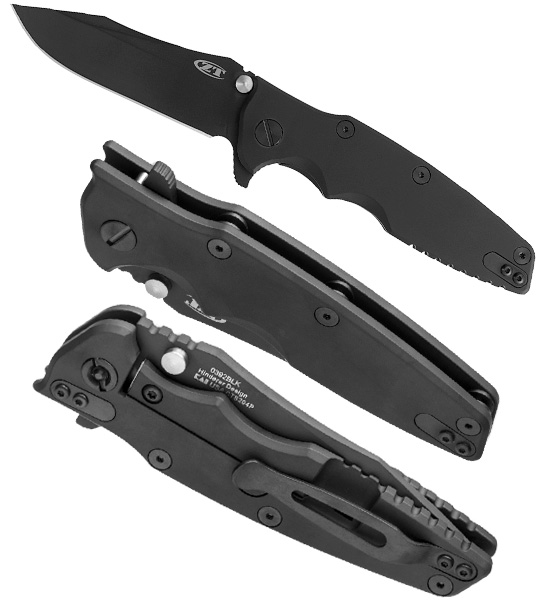 Акция! Складной нож Zero Tolerance модель 0392BLK Рик Хиндерер Limited Edition