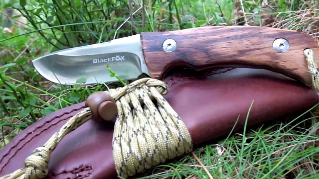 Нож с фиксированным клинком FOX BF 132ZW Black Fox