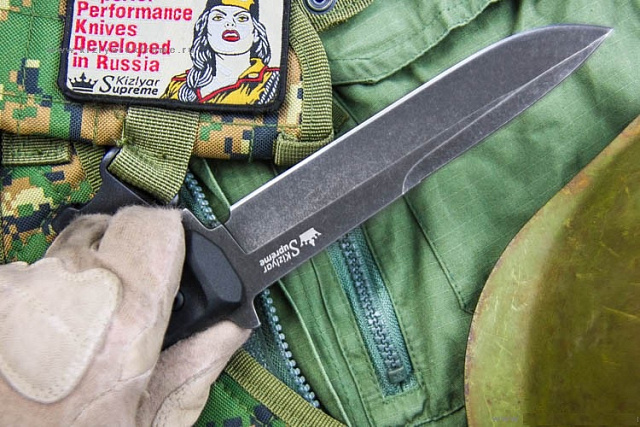 Нож Kizlyar Supreme Delta  AUS-8  SW