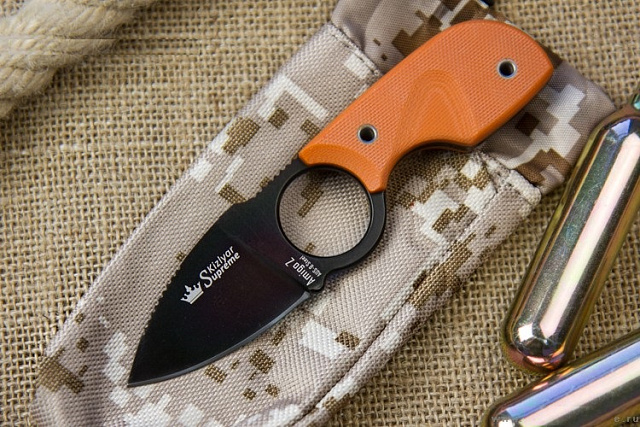 Нож Kizlyar Supreme "Amigo Z" AUS-8  bt oh