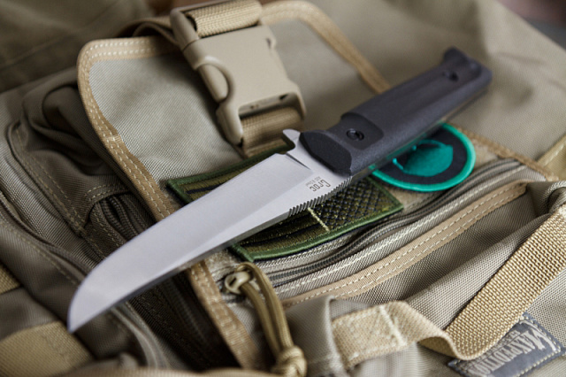 Нож Kizlyar Supreme "Croc" Satin AUS-8