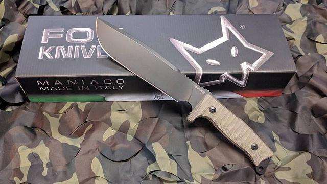 Нож  FOX «Fox combat Jungle» OF/FX-133MGT