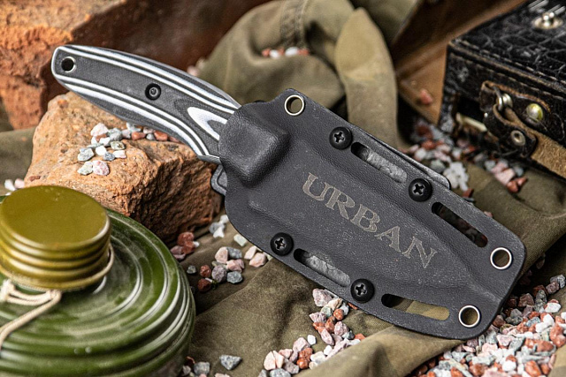 Нож Kizlyar Supreme URBAN AUS-8 STONEWASH G10