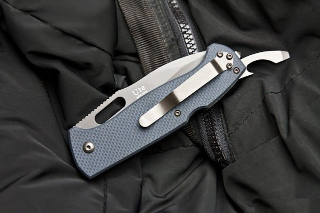 Нож Kizlyar Supreme Ute 440С SW (покрытие StoneWash )