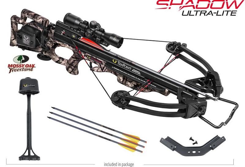 Блочный арбалет Ten Point Shadow Ultra-Lite с натяжителем «ACUdraw».