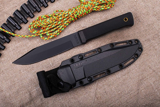 Нож с фиксированным клинком Cold Steel  "SRK"  CS/38CKR