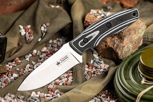 Нож Kizlyar Supreme URBAN AUS-8 STONEWASH G10