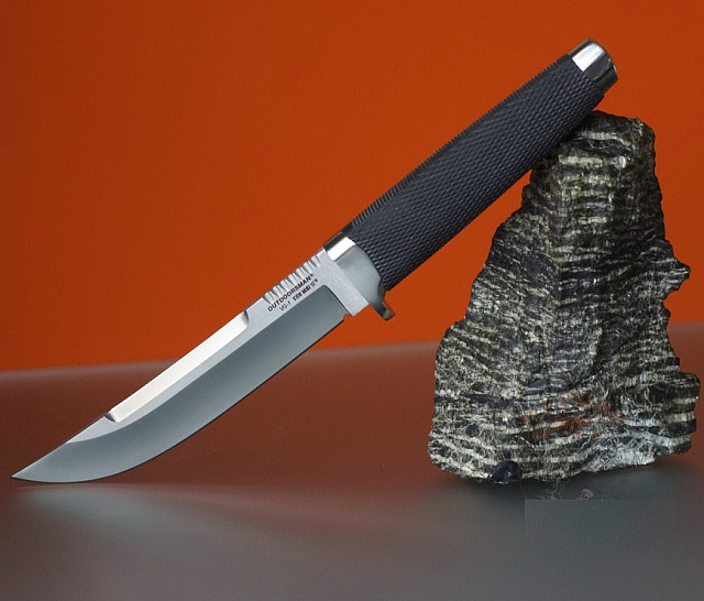 Нож с фиксированным клинком фирмы Cold Steel  "Outdoorsman"  CS/18H (Япония)