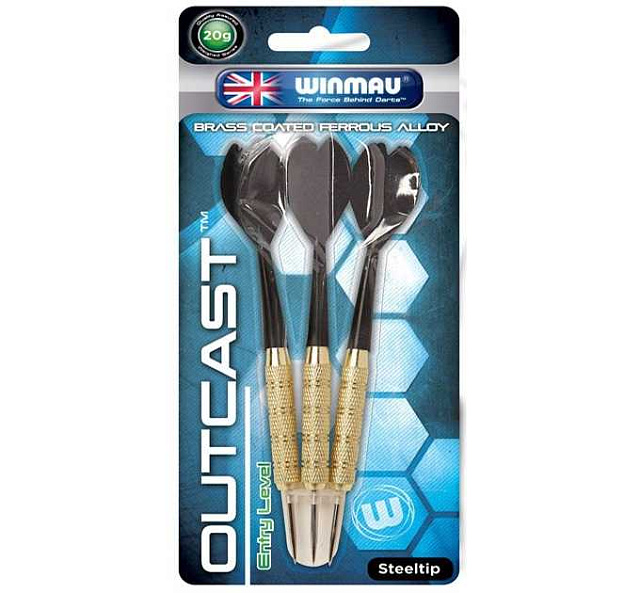 Дротики Winmau Outcast steeltip 20gr (начальный уровень)