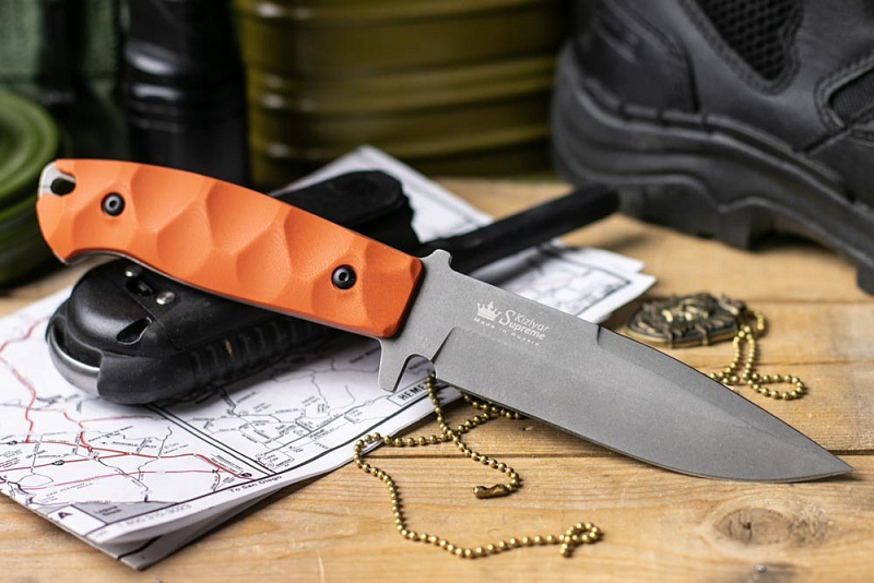 Тактический нож Kizlyar Supreme Severus D2 TacWash