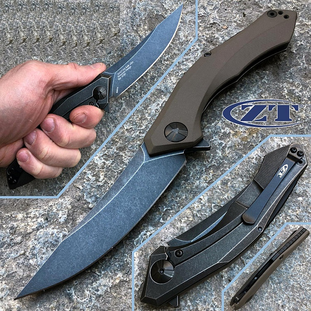 Складной нож Zero Tolerance 0462TAN Sinkevich