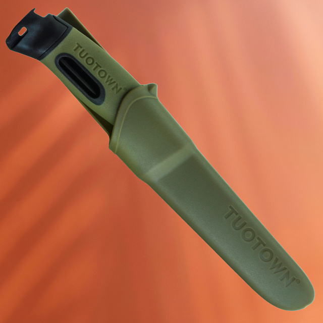 Нож JUNGLER 1 + огниво (сталь AUS-8)