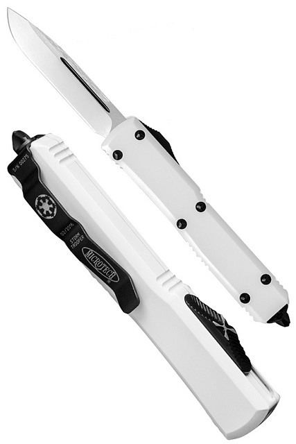 Нож Microtech Ultratech Storm Trooper 121-1ST с автоматическим открытием/закрытием клинка.