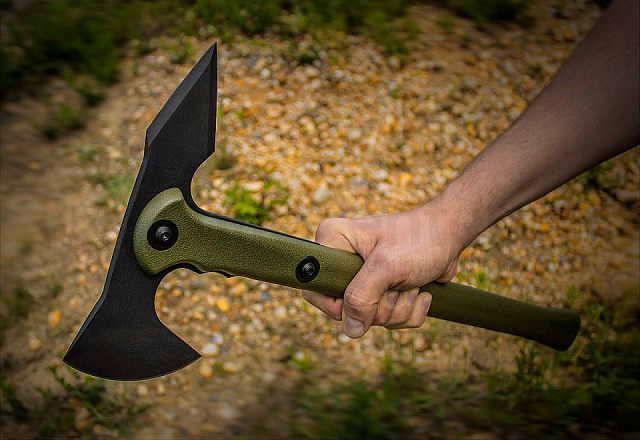 Топор Cold Steel CS 90PTHG Trench Hawk OD Green