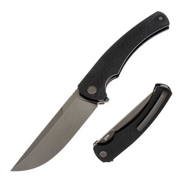 Складной нож Eagle Knives Canyon черный T10S Carbon G10