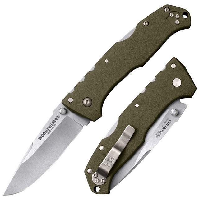 Складной нож Cold Steel CS54NVG Working Man OD Green. нет в наличии