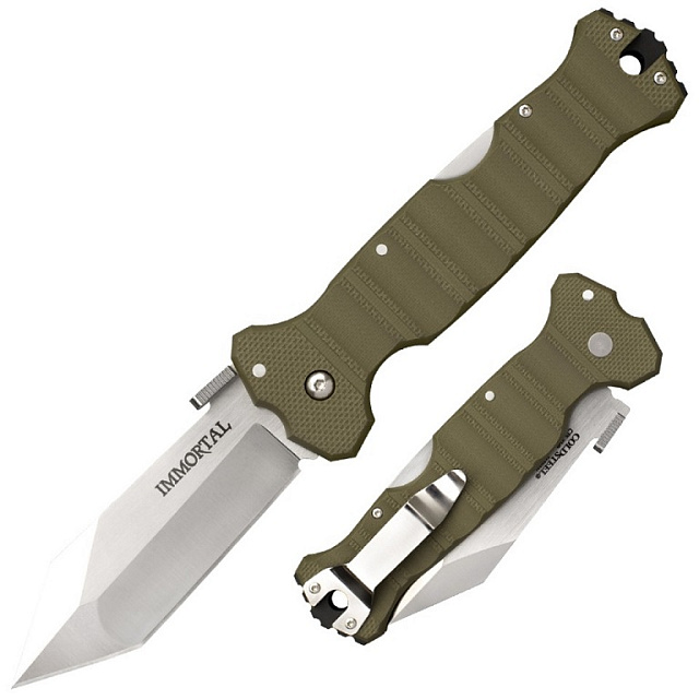 Складной нож Cold Steel CS23GVG Immortal OD Green - сталь CTS-XHP