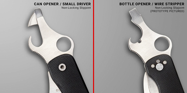 Нож складной SPYDERCO CLIPITOOL STANDARD C208GP