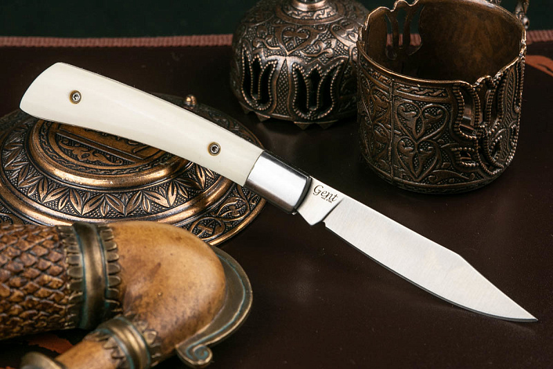 Складной нож Kizlyar Supreme Gent 440C Satin