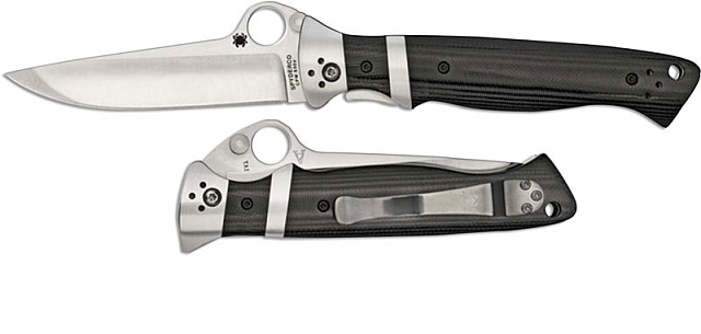 Складной нож Spyderco Vallotton Sub-Hilt Folder C149GP