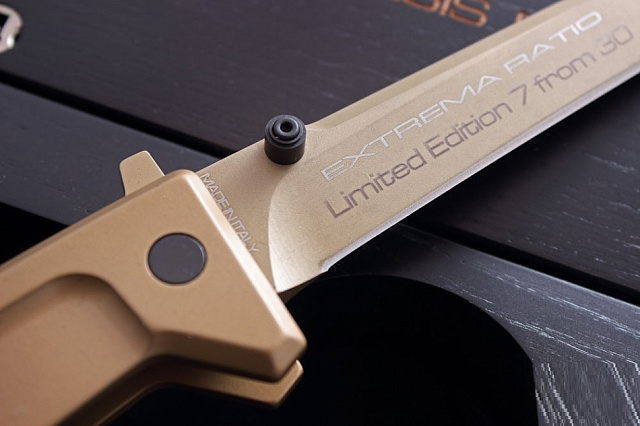 Складной нож EXTREMA RATIO NEMESIS (Немесис) EX/136NEMGOLD Limited Edition