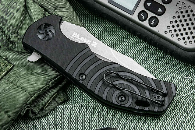 Складной нож Kizlyar Supreme BLOKE Z D2 TACWASH