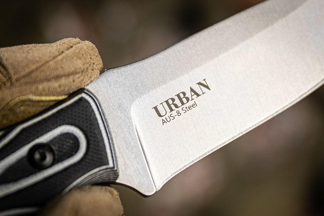 Нож Kizlyar Supreme URBAN AUS-8 STONEWASH G10