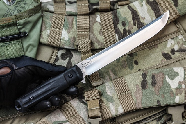 Нож Kizlyar Supreme SENSEI AUS-8 STONEWASH