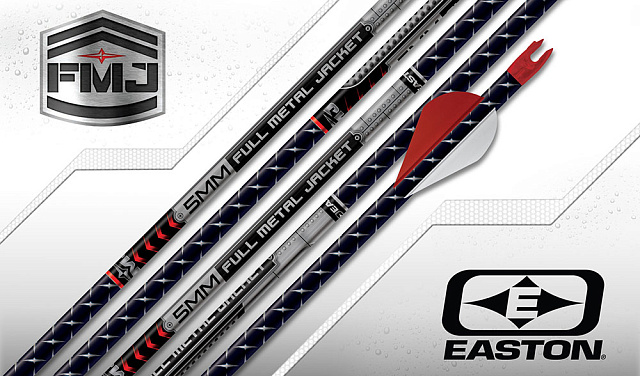 Лучная стрела фирмы Easton "FMJ " N-FUSED carbon  с наконечником. USA
