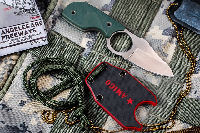 Нож Kizlyar Supreme "Amigo X" D2     Satin DGH