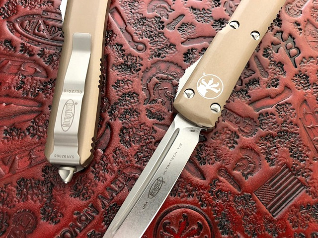 Автоматический нож MICROTECH ULTRATECH BLACK 123-10TA