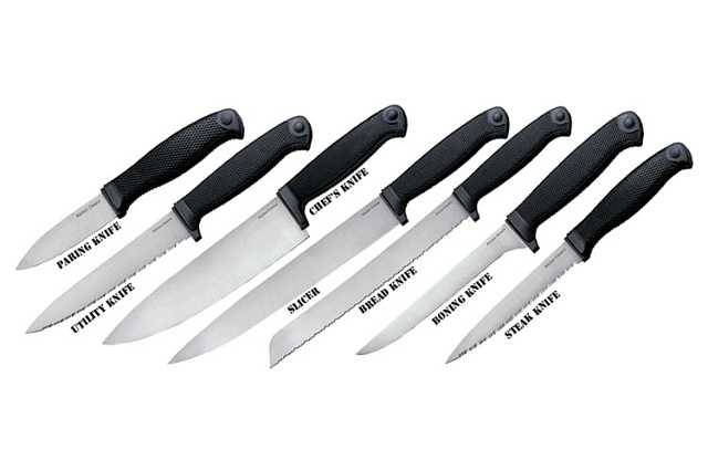 Набор кухонных ножей фирмы "COLD STEEL" CS-59KSET